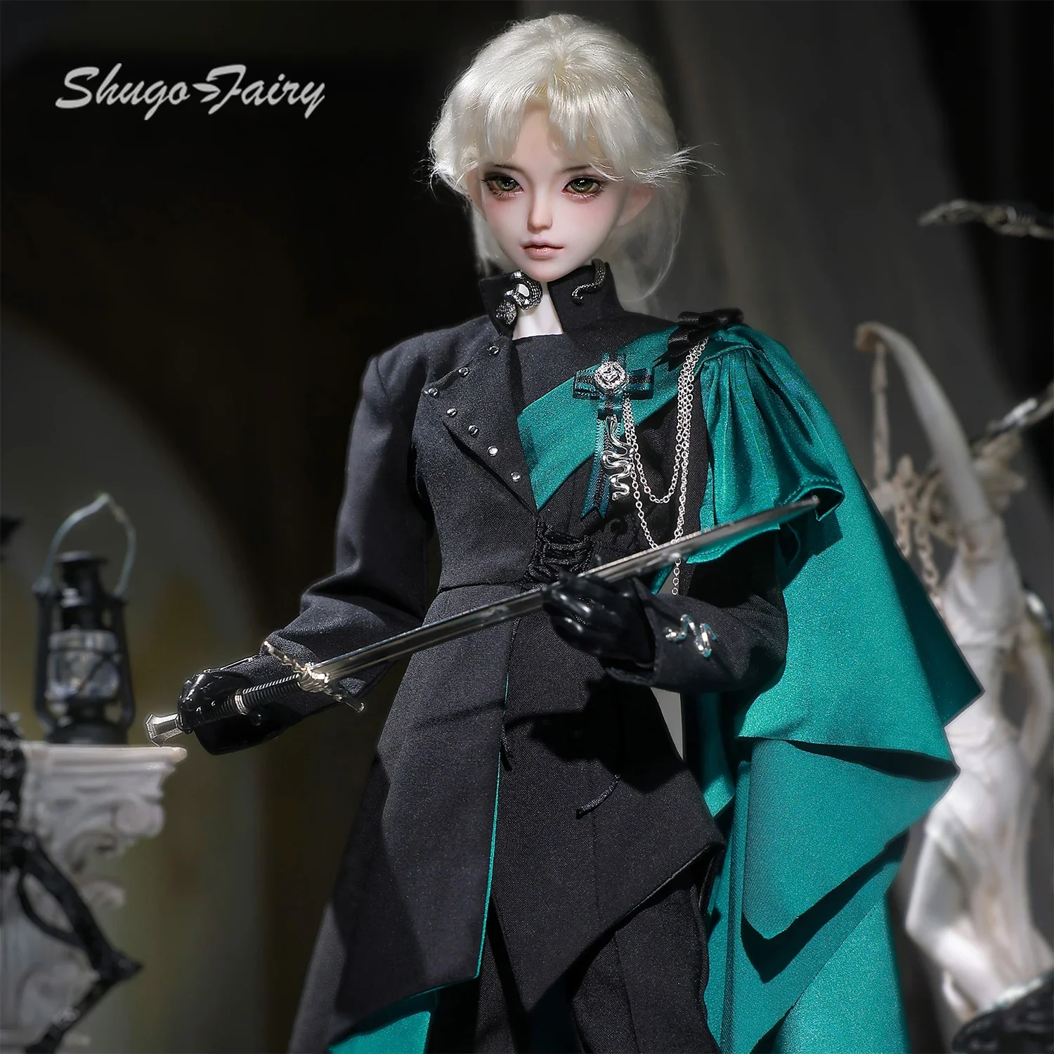 

Shugafairy Julia C 1/4 BJD Gothic Prince - Европейский рыцарь Cool Lolita Nobility Полный набор коллекционных архивных кукол