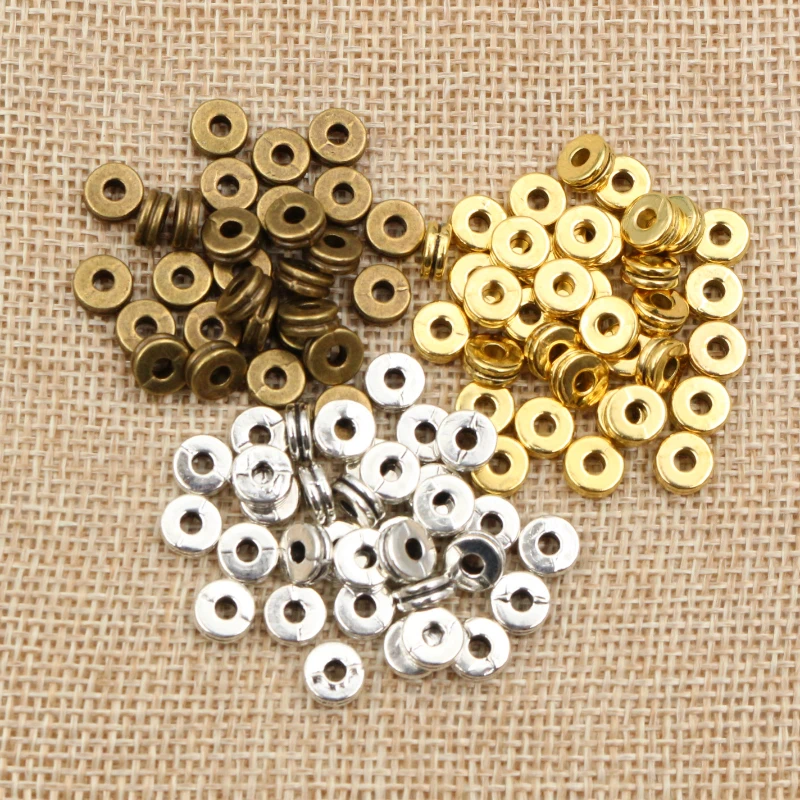 100Pcs 6X6X2.5Mm Antique Emas - Eyepin Ball End ulasan dan harga