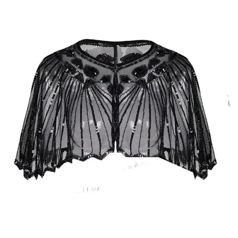 

R1WE 1920s Flapper Gatsby Party Costume Accessories for Women Vintage Rhinestone-Headpiece Dangling Earring Makeup Party Wear