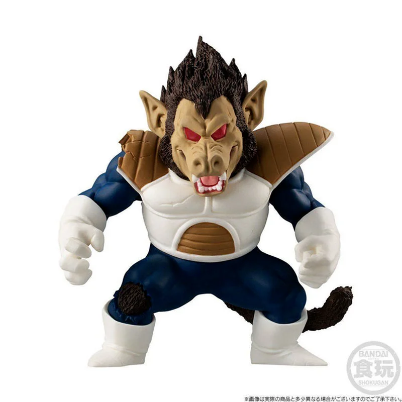 Bandai Genuine Dragon Ball Anime ADVERGE MOTION Vegeta IV Set Action Figures Collectible Ornaments Model Toys Gifts for Kids