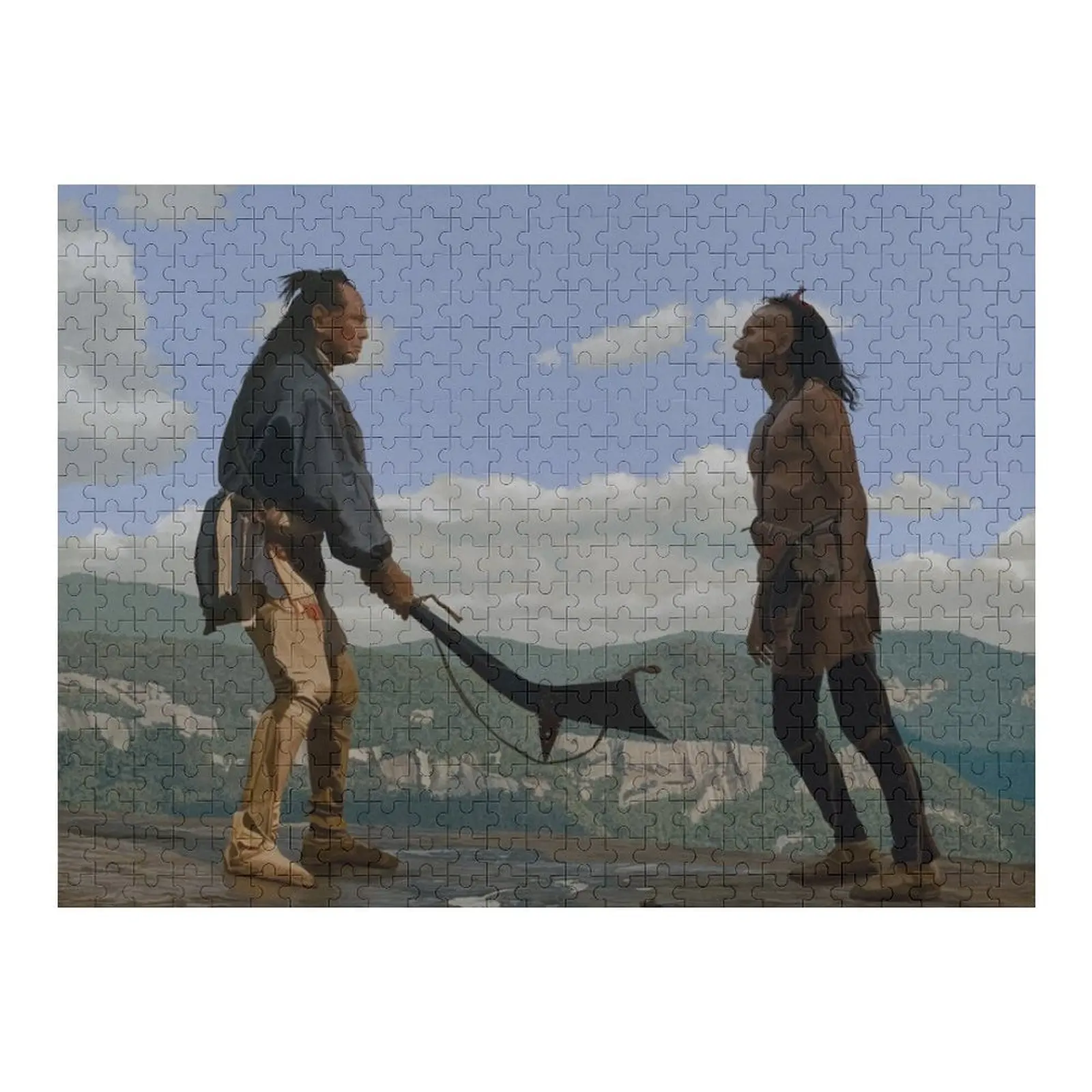 

Пазл «Последние Мохании», персонализированные детские подарки, персонализированное деревянное имя, персонализированный пазл с именем