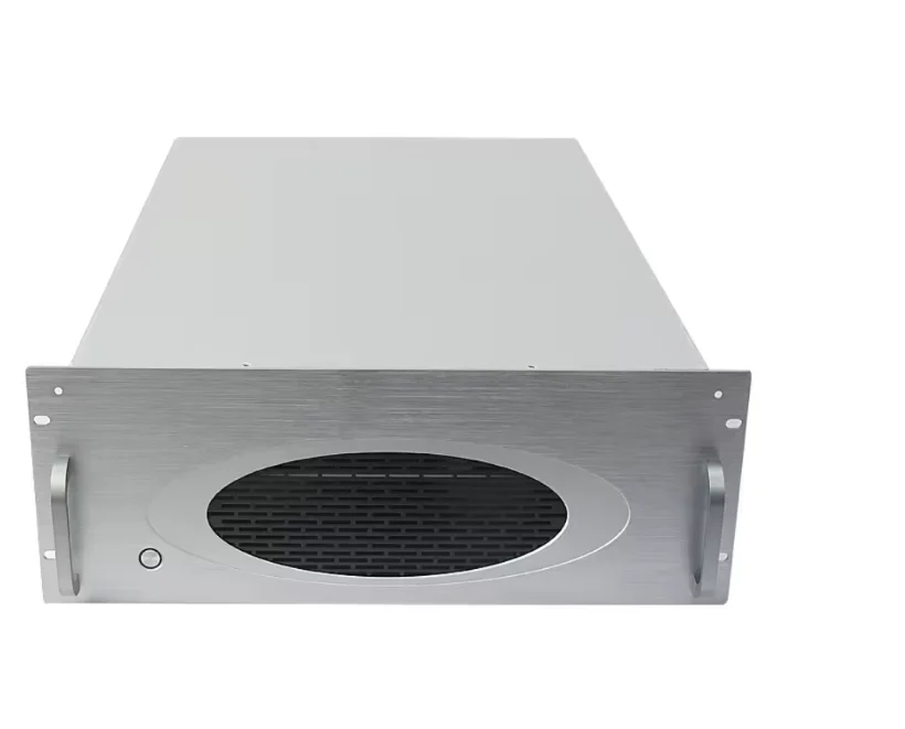 4U Rackmount Server Chassis with Fan ATX Computer Case for 20*3.5\