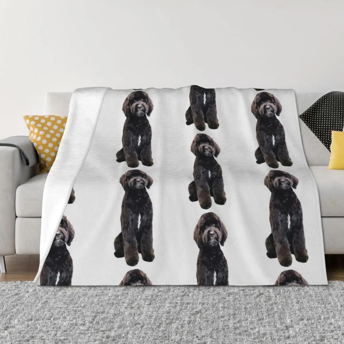 

Black Labradoodle Goldendoodle Throw Blanket Luxury St Extra Large Throw Heavy Cute Blankets
