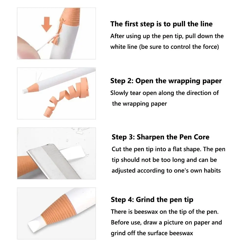Waterdicht Wit Wenkbrauwpotlood Transpiratie Microblading Wenkbrauw Positionering Pen Marker Lijn Goede Kleuring Eyeliner Pen