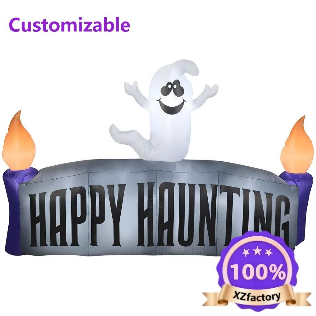 Factory Direct 2026 Top RatedSource Factory Halloween Ghost Festival Outdoor Inflatable Ornaments Halloween Inflatable Ghost Pum