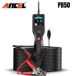 Ancel PB50 Car Circuit Tester Inspection Tool Automotive Power Circuit Probe Kit 12V 24V Electrical System Mechanical Works Tool