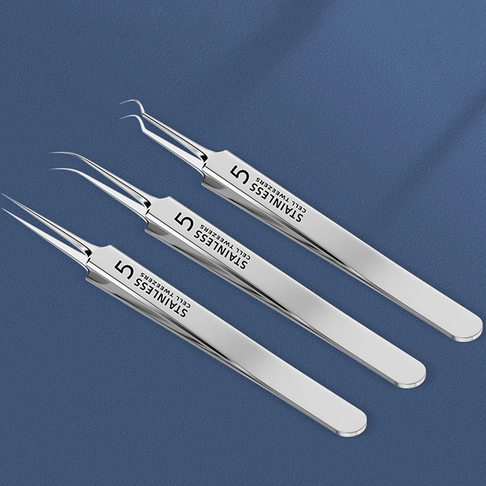 Kit de Extractor de espinillas de acero inoxidable, limpieza Facial, eliminador de acné, herramienta multifuncional de eliminación de acné, para el cuidado facial, 14 Uds.