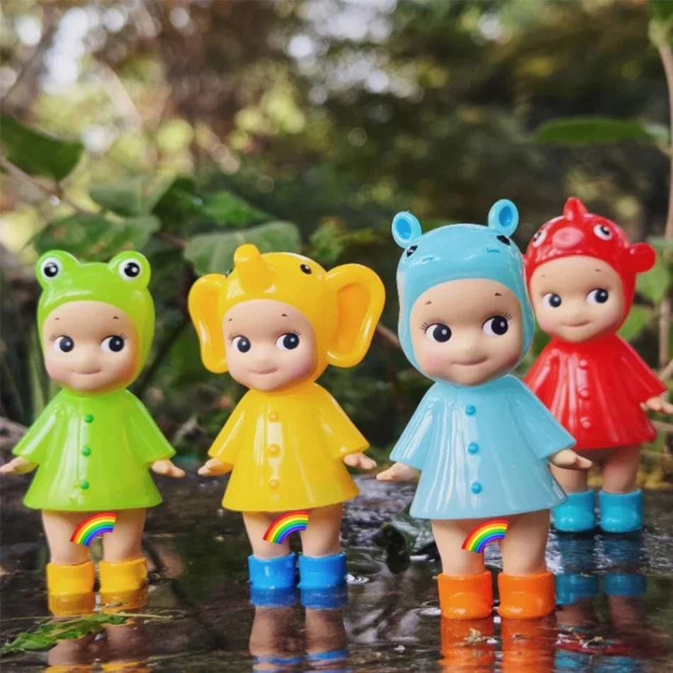 

Слепая коробка серии Sunny Anges I LOVE RAINY DAY, подлинное украшение для экрана телефона, подарок на день рождения, загадочный сюрприз