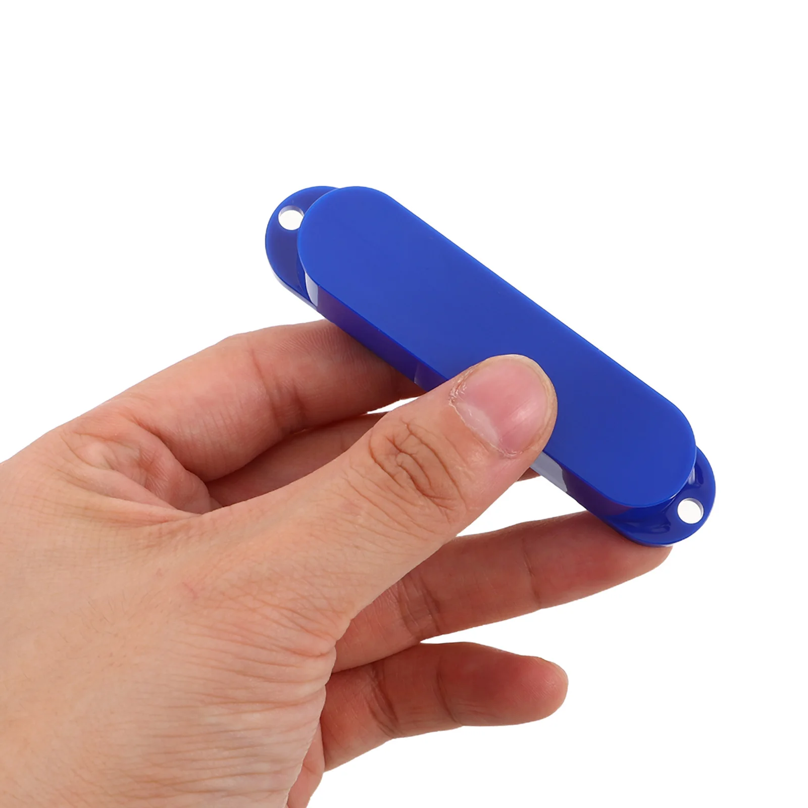 

6 Pcs Electric Guitar Accessories Plastic Coil Shield Pickups Casing Rings No-hole Cover Single Covers Closed Protector