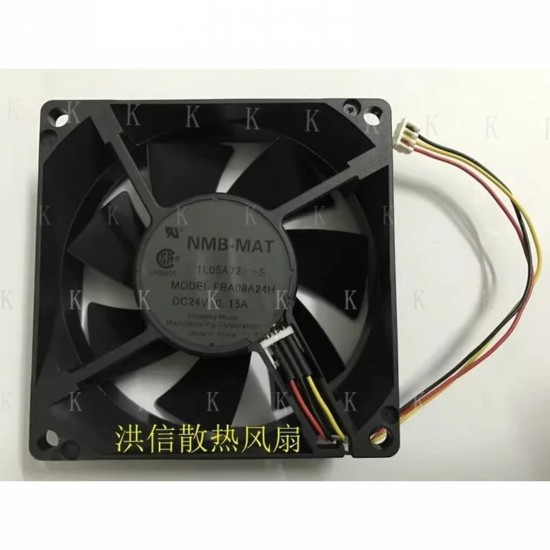 C  FOR Panaflo FBA08A24H DC24V 0.15A 80*80*25MM 3-Pin Inverter Cooling Fan