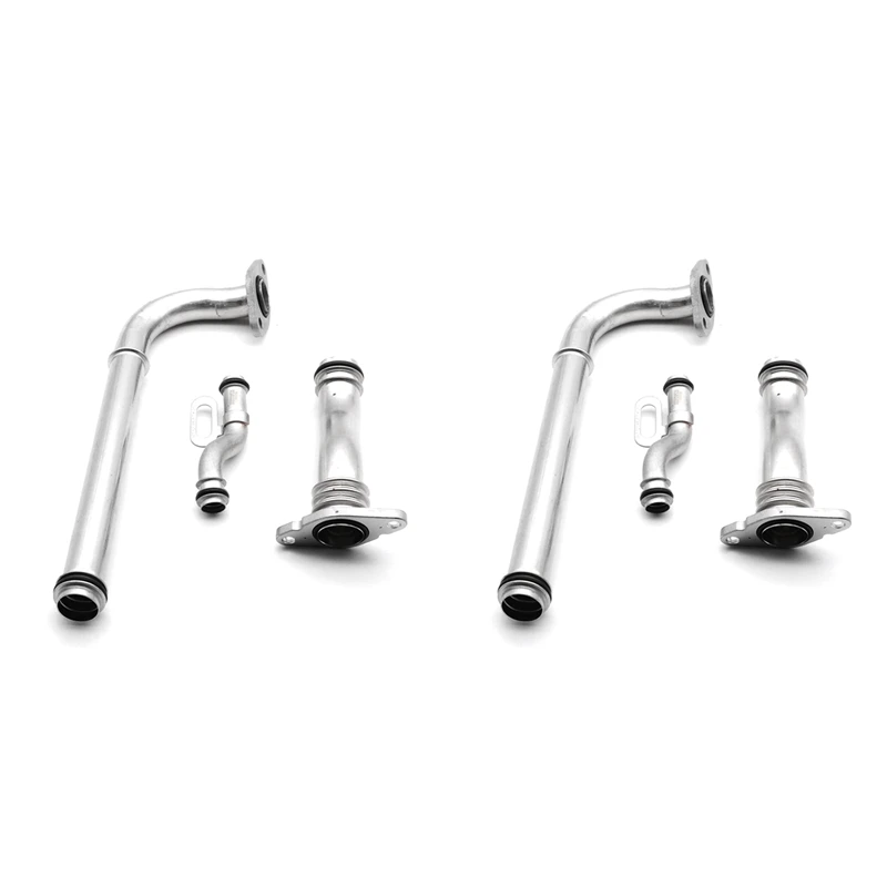 Vauxhall ASTRA H için 6 adet motor soğutucu su borusu yağ soğutucu boru/J/A/B/C 55353329 55353327 55353330