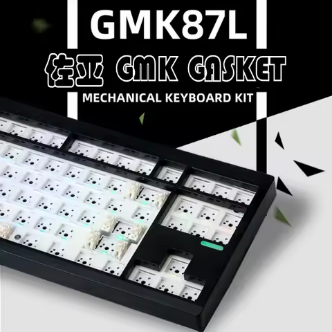 ZUOYA/GMK87-L Mechanical Keyboard KIT with Display Screen RGB Backlit Gasket Structure Gaming Hot Swap Keyboard for VIA Custom