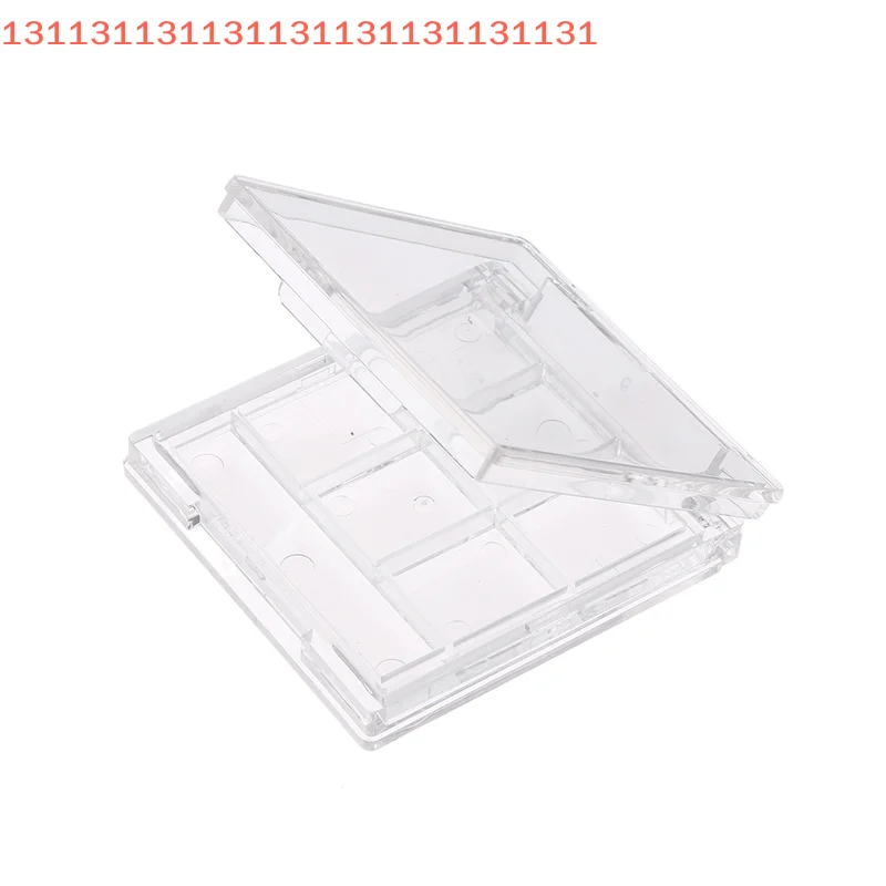 للنساء الفتيات ماكياج مبتدئين ظلال العيون أداة 6 شبكات فارغة عينيه لوحة DIY بها بنفسك العين مخزن للمكياج #4