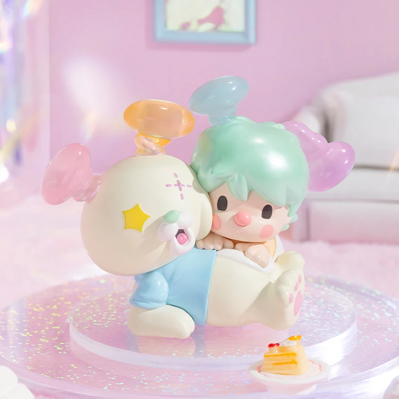 Figura de ação POP MART Sweet Bean, Série INSTINCTOY Sweet Together, Caixa Misteriosa, Caixa Cega, Brinquedo Bonito, 1Pc, 12Pcs