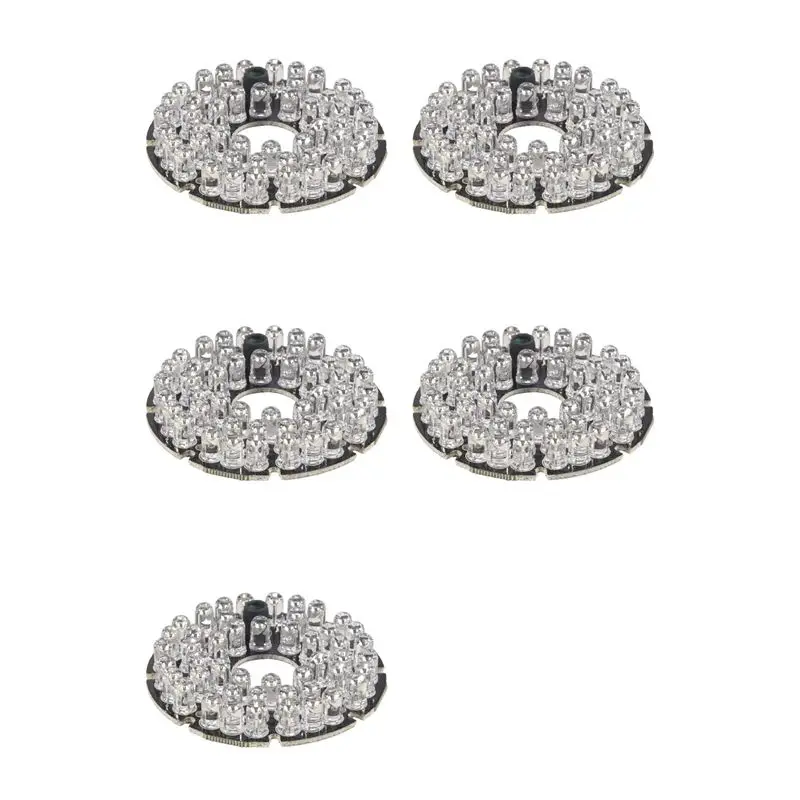 A37T-5X 48 LED IR Infrared Illuminating 60 Degree Bulb Board For CCTV Home Security Camera