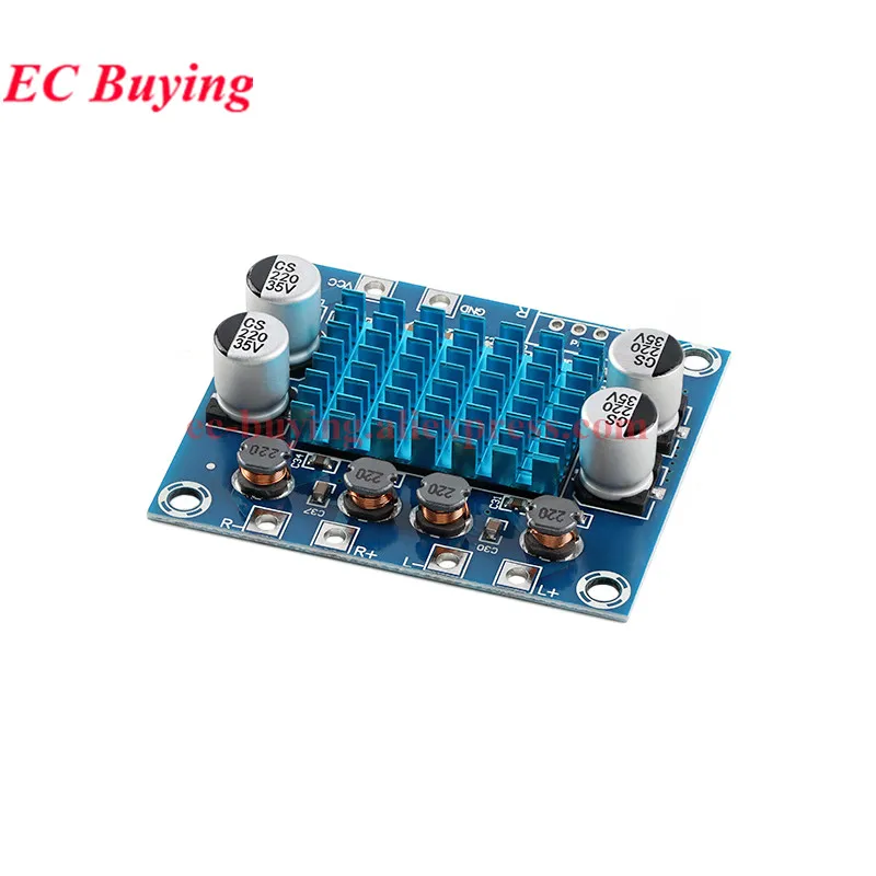5Pcs/1pc TPA3110 XH-A232 30W+30W 2.0 Channel Digital Stereo Audio Power Amplifier Board Speaker Player Module 30W*2 DC 8-26V 3A