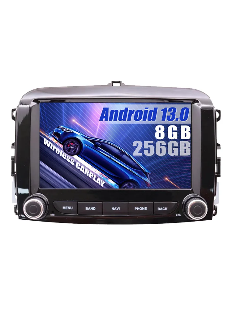 Car Radio For Fiat 500L 2012-2019 Multimedia Player WIFI GPS Navigation Auto Stereo  Receiver Video Player Head Unit Carplay DSP