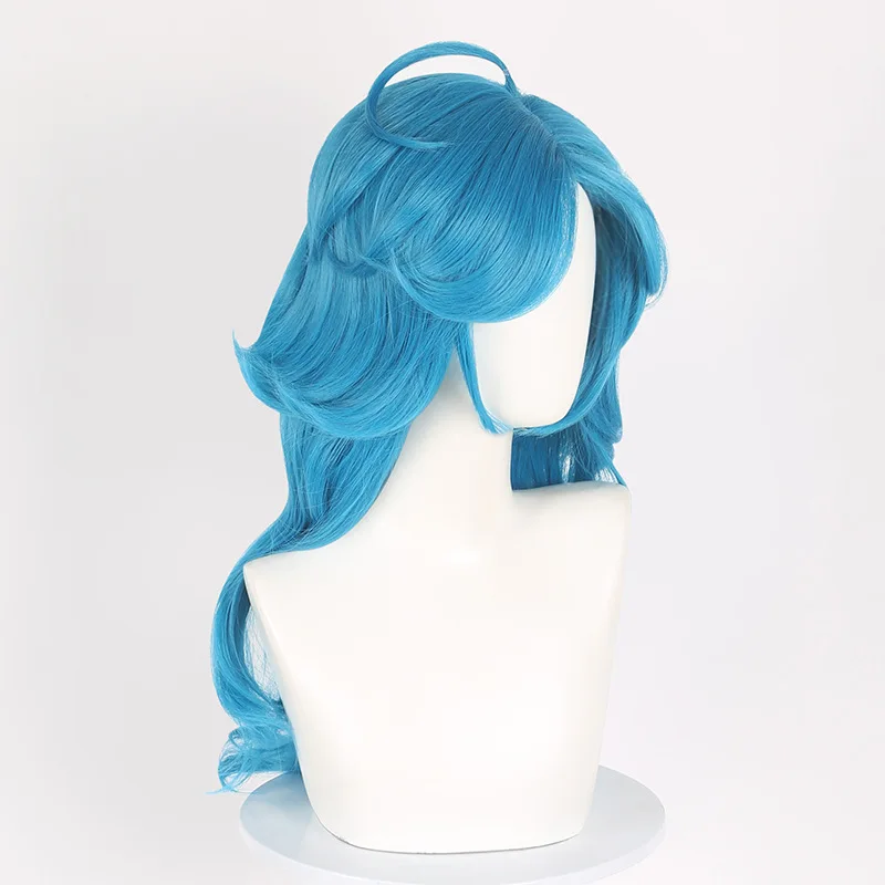 Kingdom Hearts Pequena Sereia Doria Peruca Cosplay Honra Azul Virtuou Peruca Cosplay