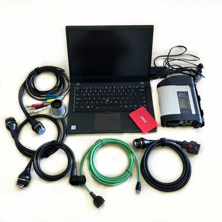 Auto Repair Diagnosis Tool MB Star C4 Compact 4 SD Thinkpad Laptop Computer T470 16G 480GB SSD Software