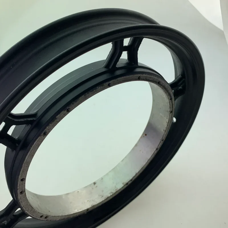 16x2.5 9 ثقوب 16x2.125 سيارة كهربائية الخلفية الألومنيوم الدائري فرش السيارات الحلقة الخارجية 14/ 16 / 18 بوصة محور عجلات خلفي مع المغناطيس