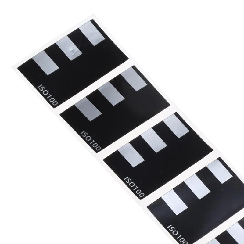 10Pcs DX Sticker 135 Film Pack Film Cassette DX Coded Sticker for ISO50 ISO100 ISO160 ISO200 ISO250 ISO320 ISO400 ISO500