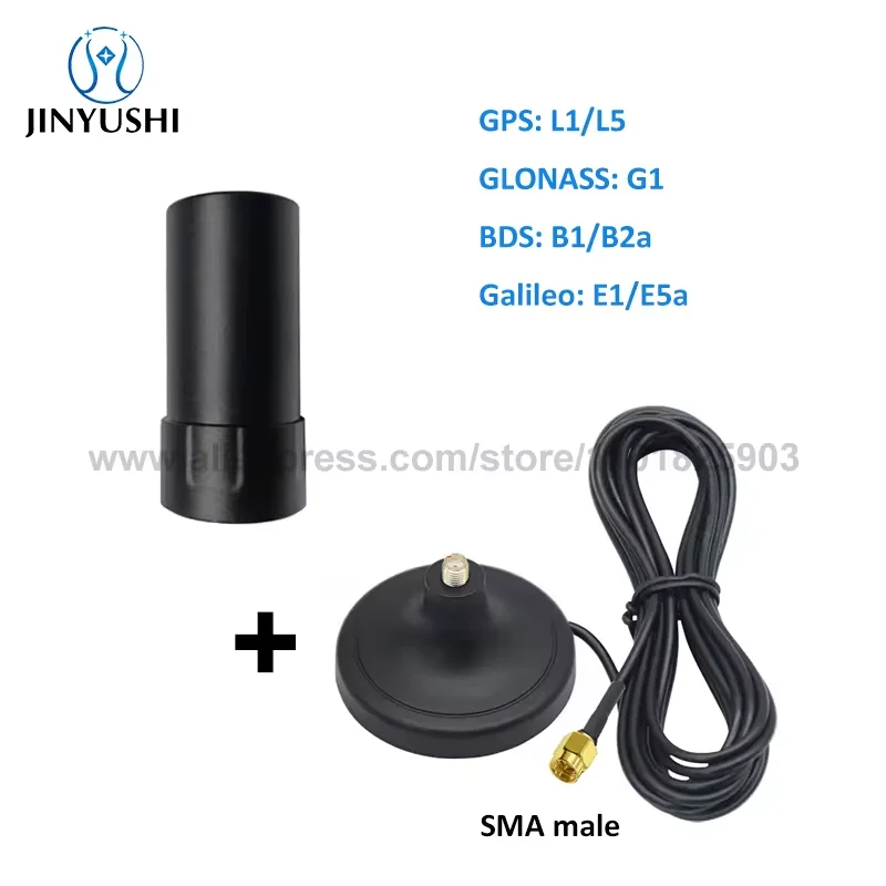 Imagem -05 - Helix Antena para Condução Inteligente Drone Galileo Glonass Bds Rtk Uav Gnss Ha3011a Gps l1 l5