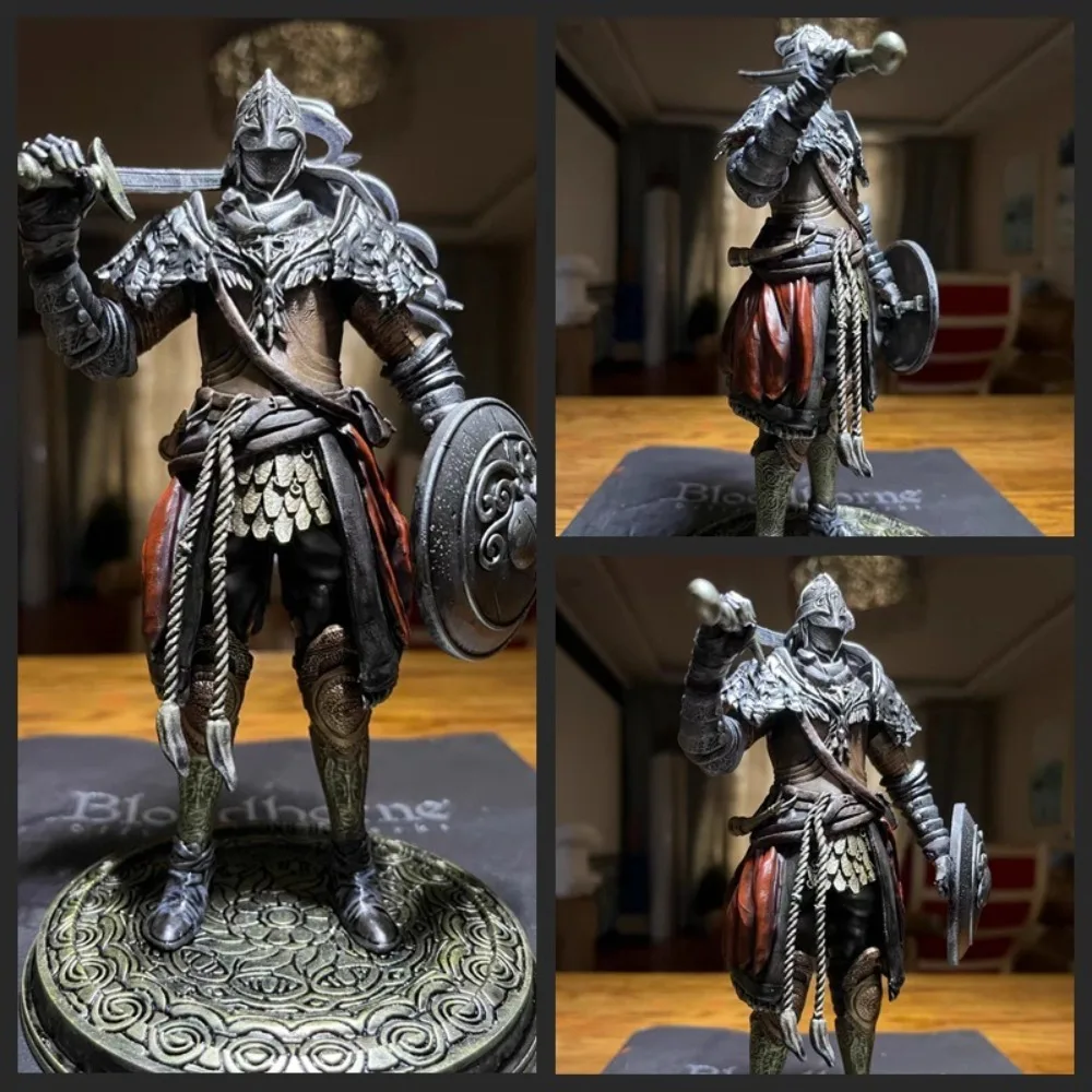 Elden Ring White Wolf Blaidd GK Statue 20cm Game Standing Figure RPG Collectible Display Model Desktop Ornament Toy for Fan Gift