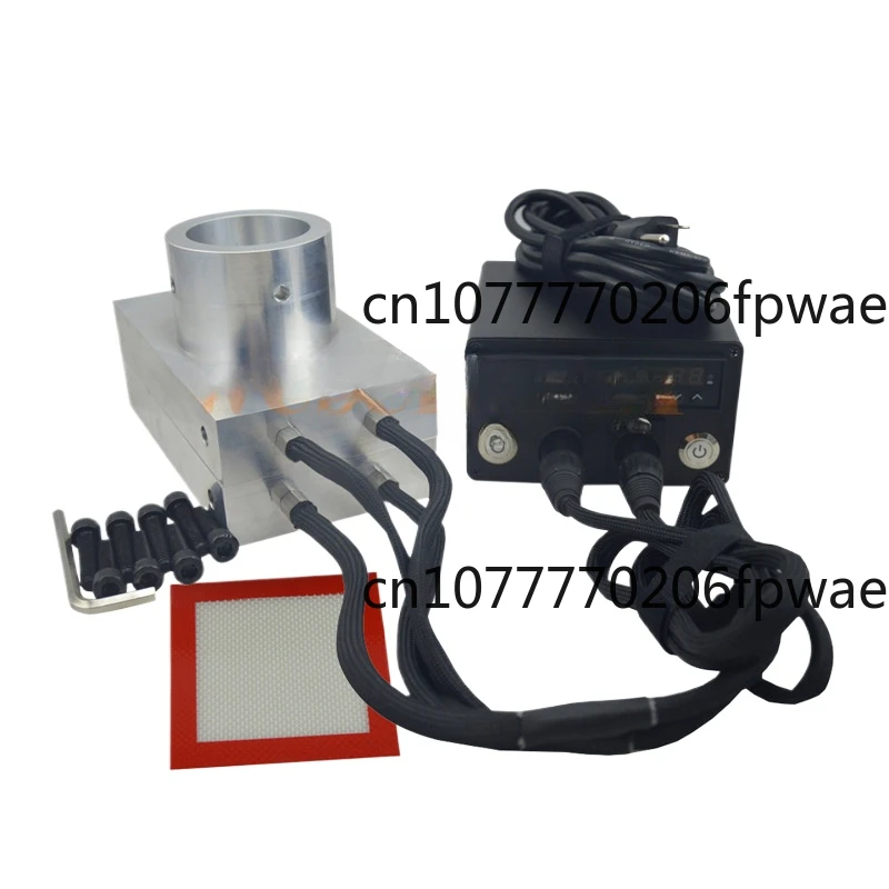 4 * 7 Rosin press dual hole PID controller with 6061 high quality aluminum plate