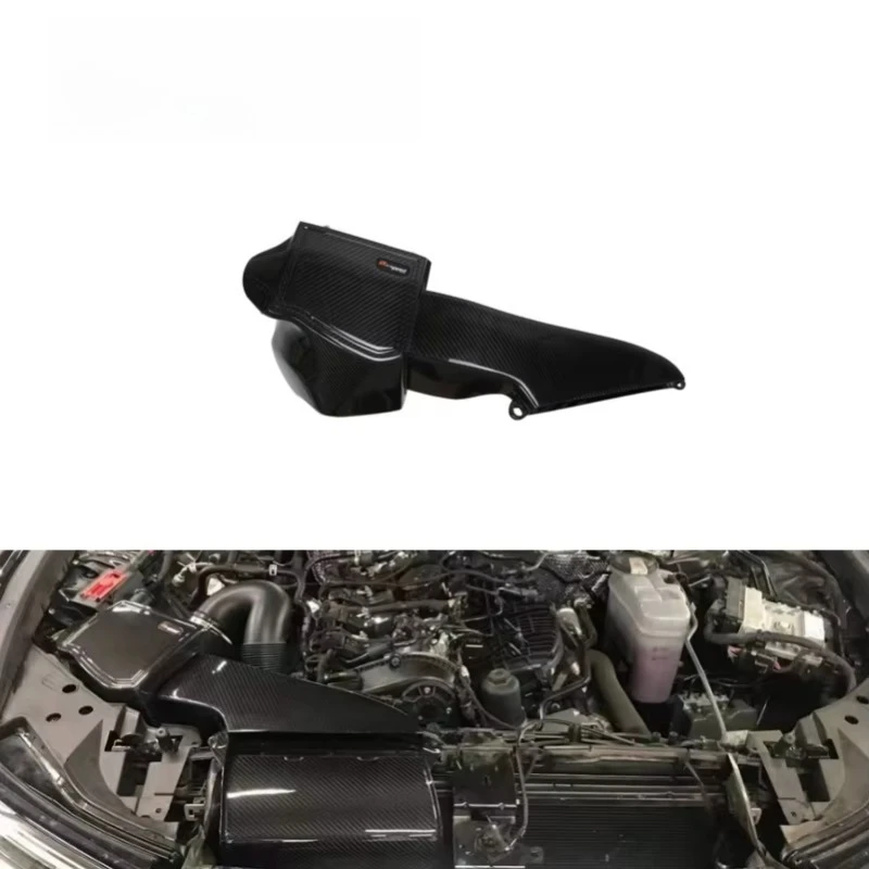 

Original Design Dry Carbon Fiber Cold Air Intake Filter Intake System Auto Parts for A6 A7 C8 EA888 2.0T
