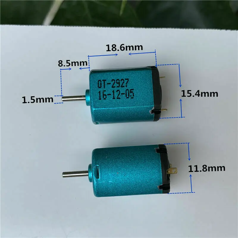 Mini High Speed Carbon Brush Micro FF-030 DC Motor DC 1.5V 2.4V 3V 3.7V 52000RPM for Competition Student Boat Model RC Toy Cars