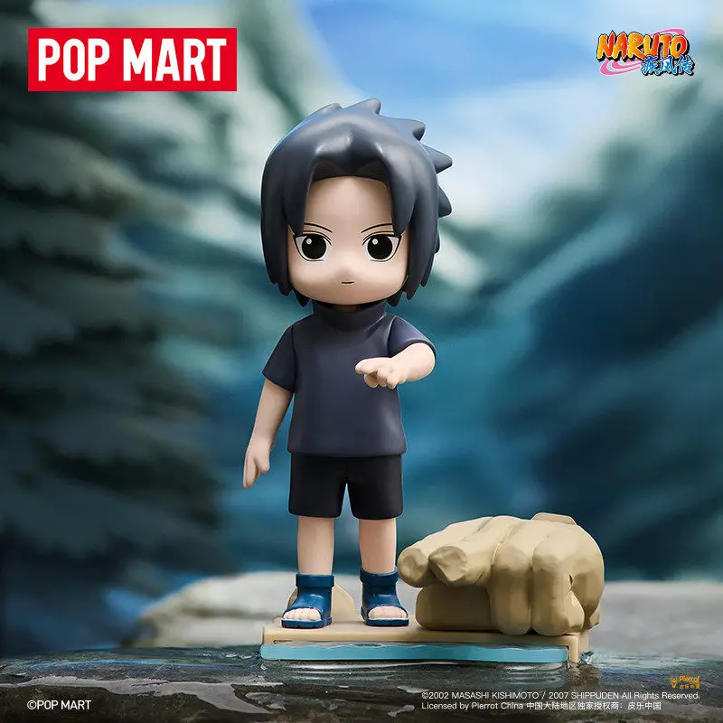 POPMART Kollaborationsprodukt Die Naruto Shippuden Kindheits-Serie Figuren-Blindbox Dekorationsartikel Spielzeug und Geschenk auf Lager