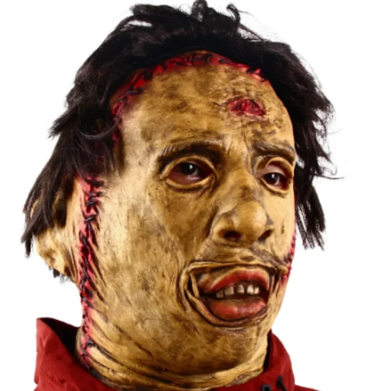 قناع الهالوين أقنعة رعب من اللاتكس الطبيعي بالمنشار فيلم رعب تحت عنوان حفلة الرقص كرنفال فستان أزياء تنكرية للحفلات الدعامة #6