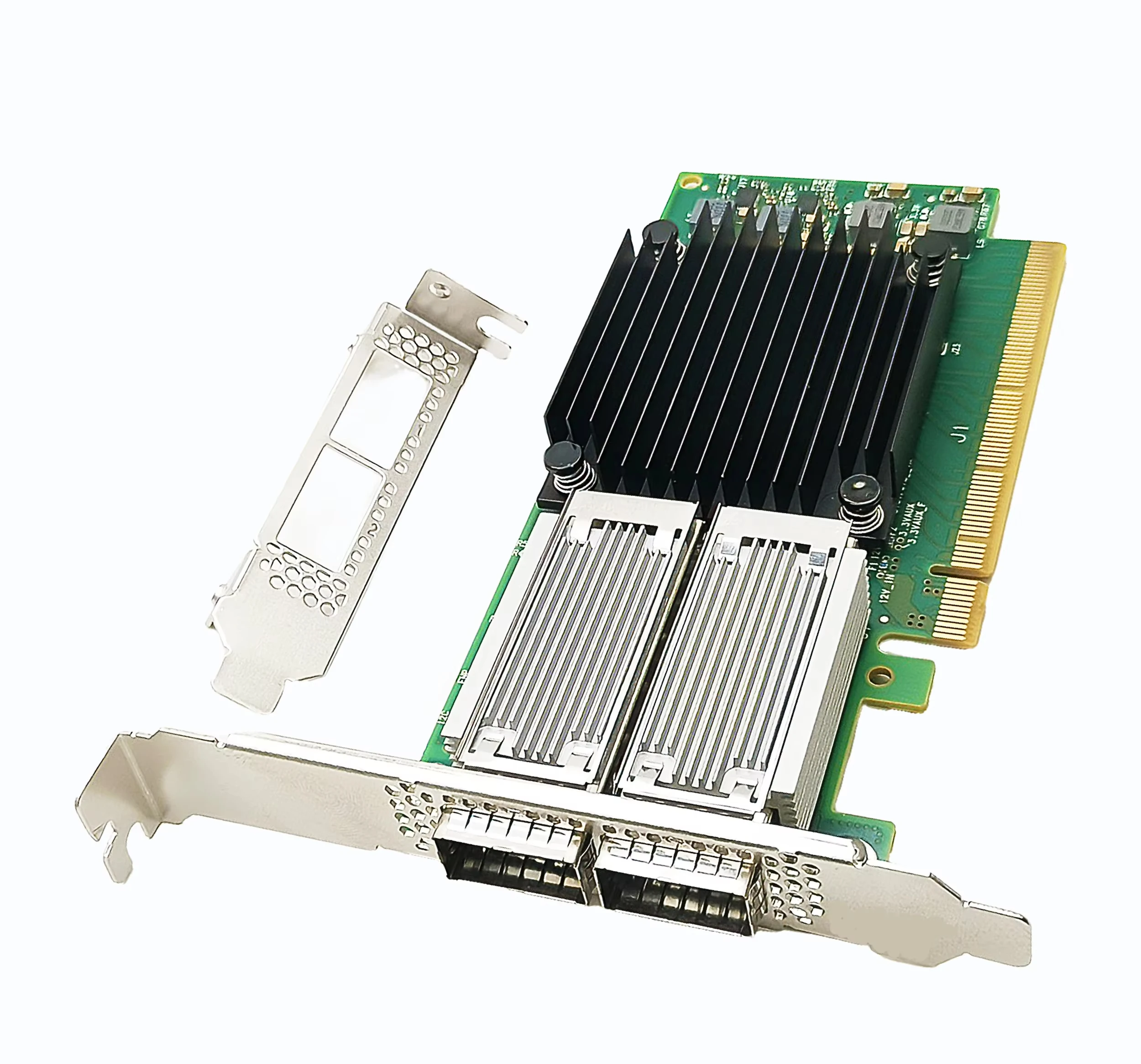 2x100GbE Ethernet Network Interface Adapter Card Connector MCX516A-CDAT X-5 Dual QSFP28 Port PCIe 4.0 X16 Server