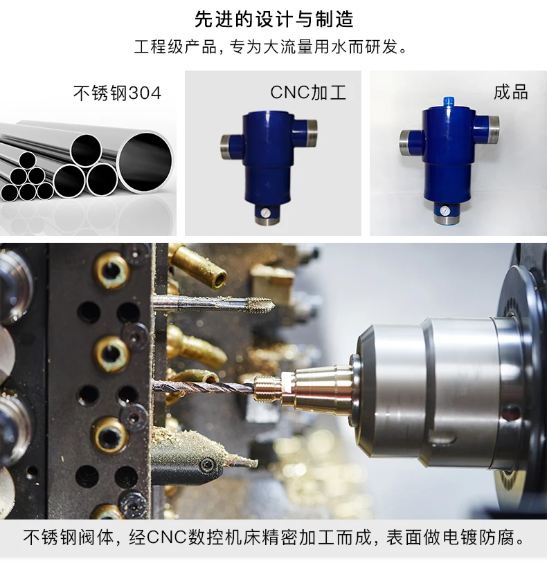 DN100 Edelstahl-Solarrohr, intelligente automatische Temperaturregelung, heiß und kalt, 4-Zoll-Außendraht 40–50 ℃