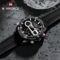 NAVIFORCE Men Sports Watch Digital Watwrproof Wristwatches Luminous Chronograph Week Display Alarm Clock Relogio Masculino 2023