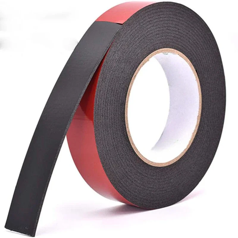 1pc 1mm thickness Super Strong Double side Adhesive foam Tape  Strong Permanent Doppelseitiges（Length 10 meters/32.8 feet）