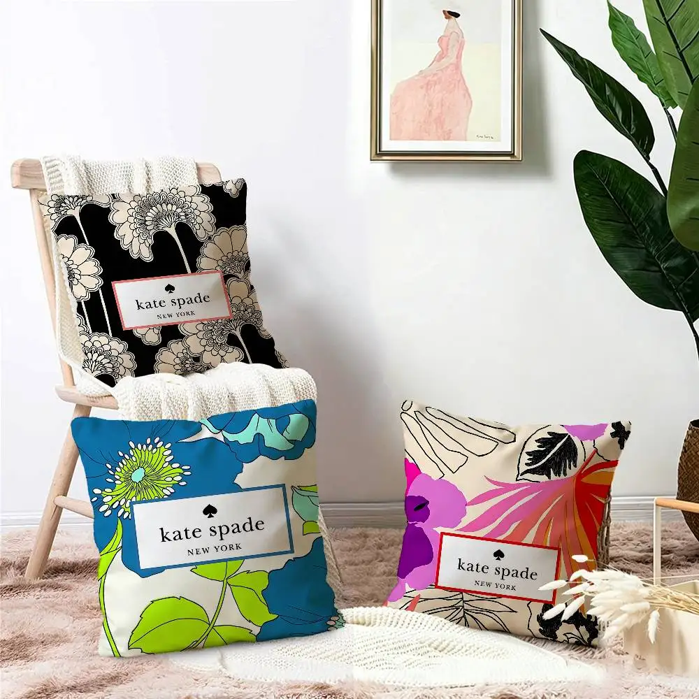 Fashion Brand K-Kate S-Spade Pillow Gift Home Office Decoration Bedroom Sofa Car Cushion Cover case 45x45