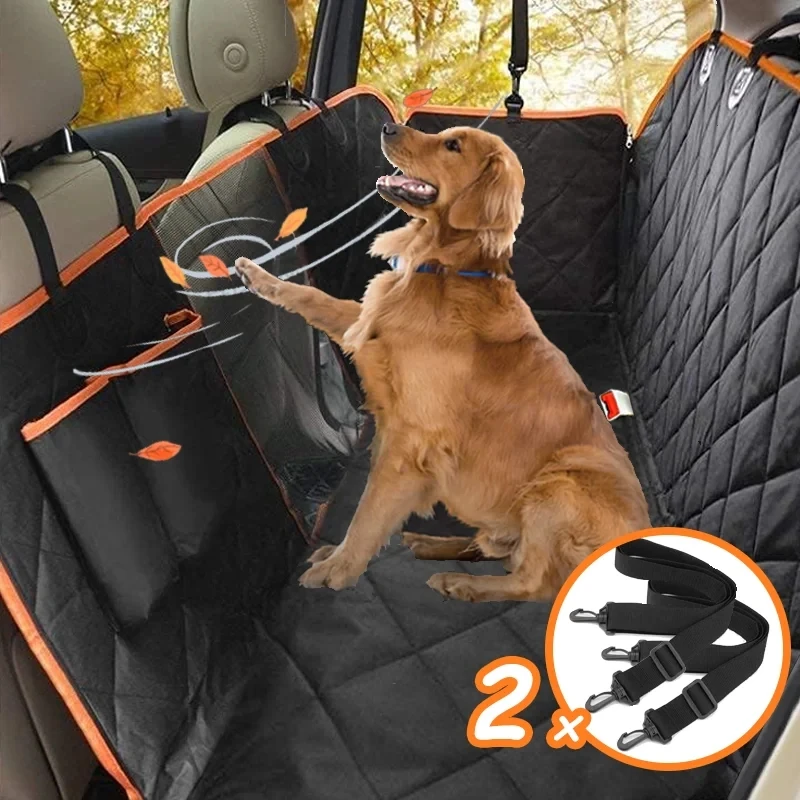 DC PET Dog Car Seat Cover Waterproof Pet Travel Dog Carrier Hammock Car Rear Back Seat Protector Mat Safety Carrier For Dogs