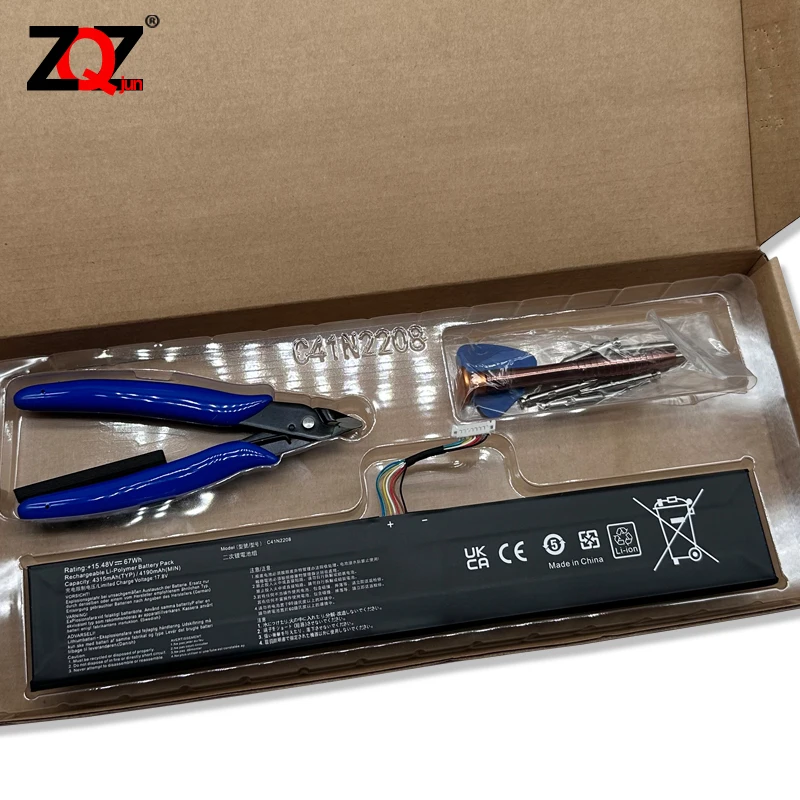 New Battery C41N2208 For ASUS ROG ALLY Gaming Handheld series of RC71L/PC71L Free all Tools