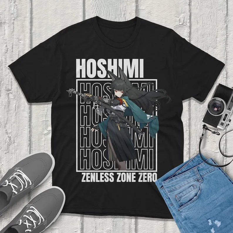 

Hoshimi Zenless Zone Zero T-Shirt Streetwear Unisex Anime Graphic Tee