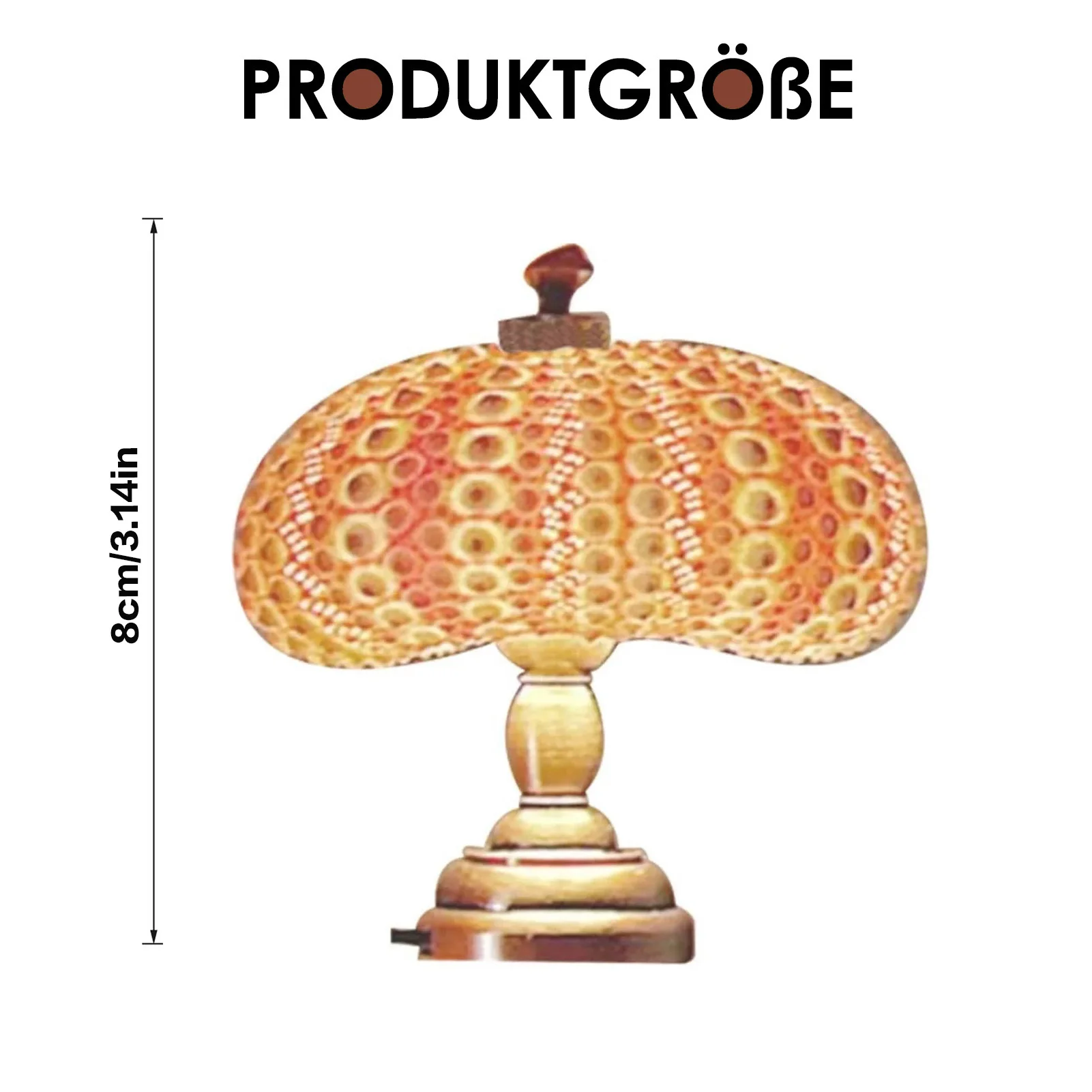 Lampada per riccio di mare fai da te luci notturne a LED portatili lampada per la decorazione dell'atmosfera della stanza della ragazza camera da letto illuminazione novità luci per la decorazione della casa