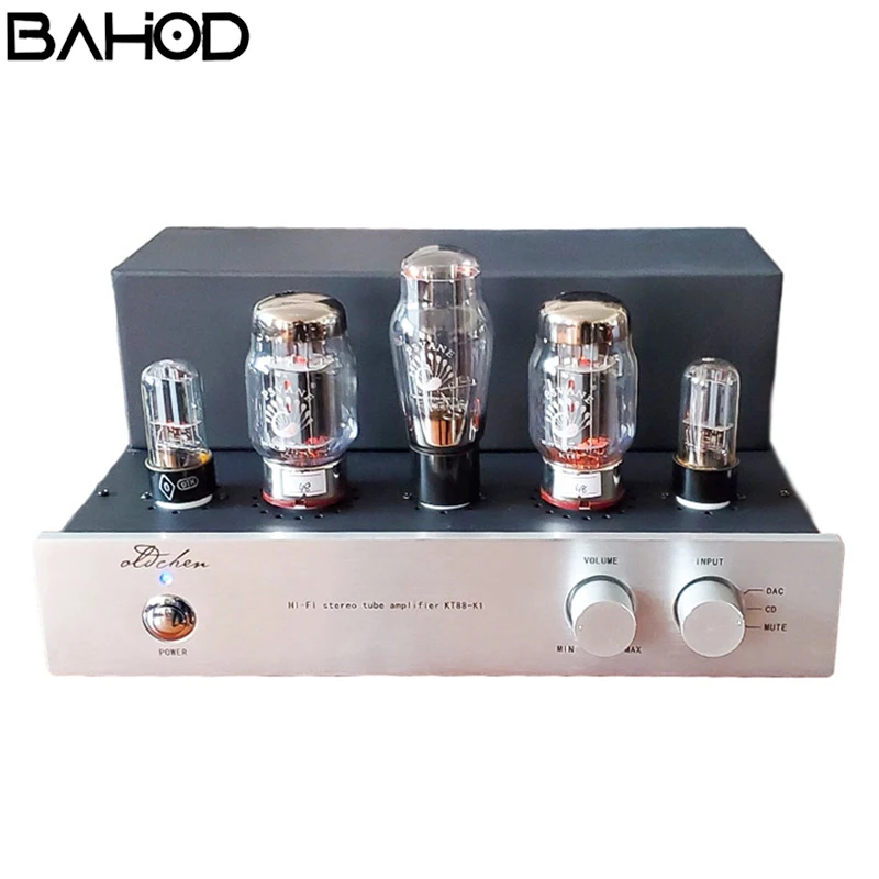 BHAOD KT88 Vacuum Tube Amplifier, Class A Pure Tube Amplifier with Z11 Transformer Core, Suitable for Home Theater.