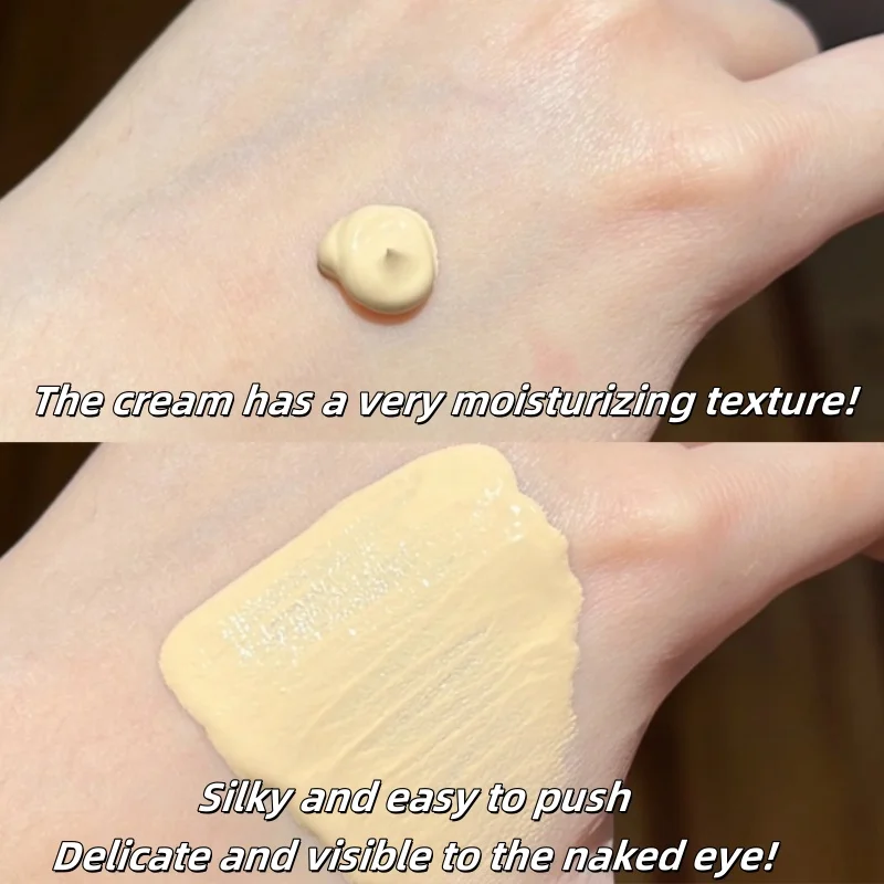 Pearl Collagen Small Molecule Hyaluronic Acid Makeup Foundation Moisturizing Oil Control Cream Skin Makeup Foundation 30g