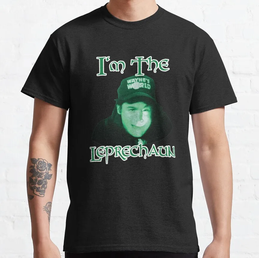 I'M The Leprechaun Classic T-Shirt Custom Aldult Teen Unisex Digital Printing Tee Shirts Funny Art Streetwear Cartoon Tee Xs-5Xl