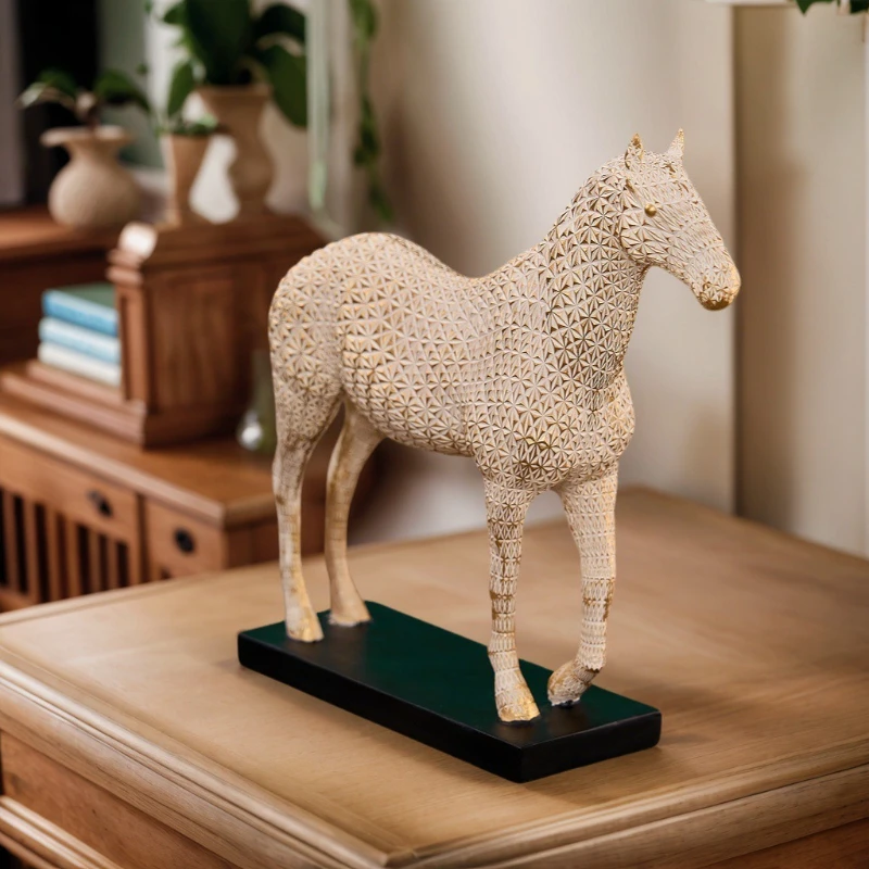 

LH minimalist resin ornament modern home living room study decoration