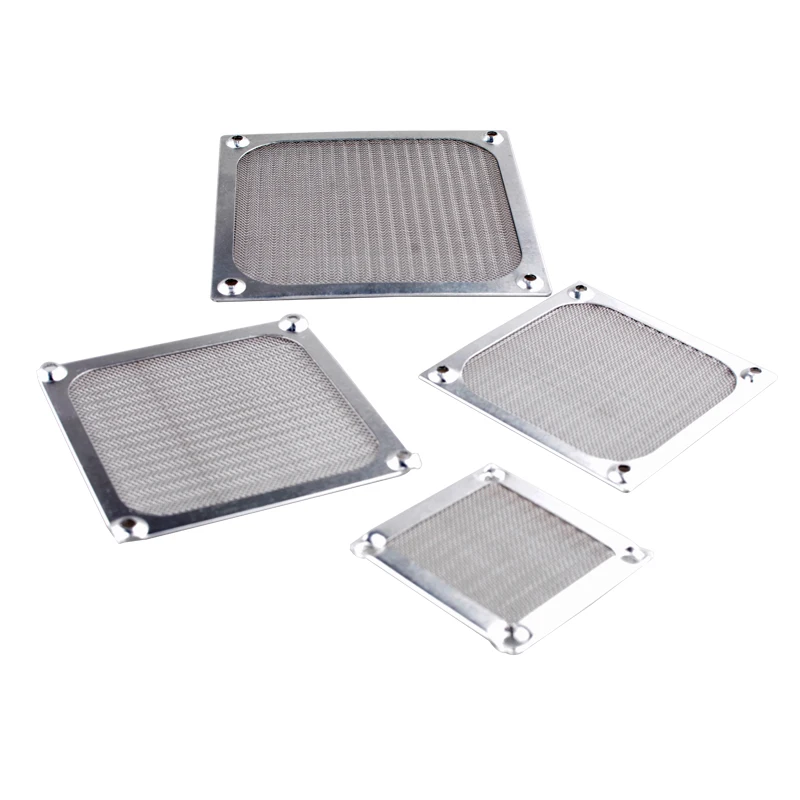 1PC Stainless Steel Aluminum Frame Fan Dust Cover Protective Filter For Axial Flow Cooling Fan