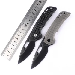 NINE THORN Pterosaur M390 Exquisite Folding Knife Titanium Handle Outdoor Camping Hunting Survival Kitchen Fruit EDC Tool