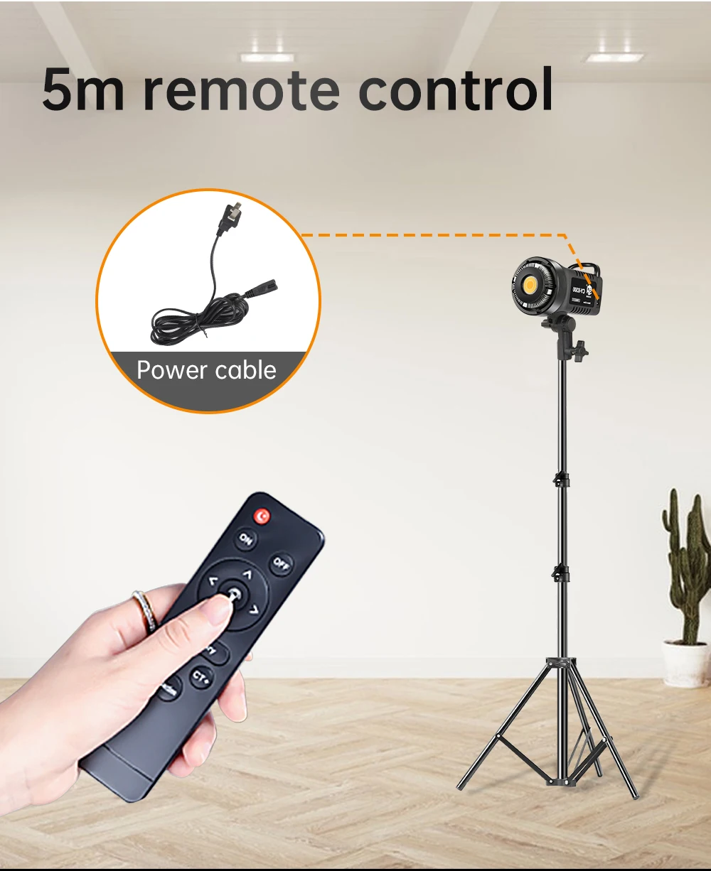Bowens Video Studio Kit 90/135W 220V Photography Light Dimmable Kit LED Lamp 2m Tripod Flash Studio Lighting 3000-6000K 3 Color