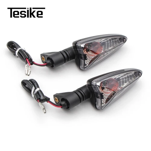 Imagen 2 del producto Para Triumph Daytona 675 Tiger 800 1050 accesorios de motocicleta intermitente delantero/trasero luz indicadora humo o transparente