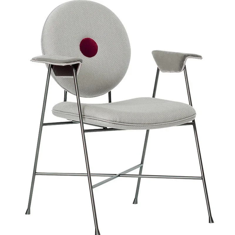 Light luxury post-modern Nordic Penelope dressing simple backrest armrest casual negotiation chair